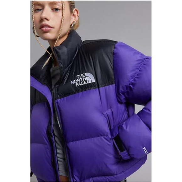 The North Face Jackets & Blazers - Urban Outfitters x North Face Nuptse Cropped Puffer Jacket Size Small NEW